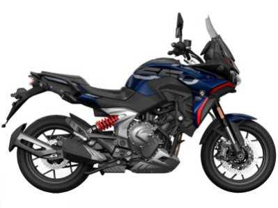 Мотоцикл дорожный CYCLONE (Циклон) RX6 (SR650) 2024 синий с ПТС