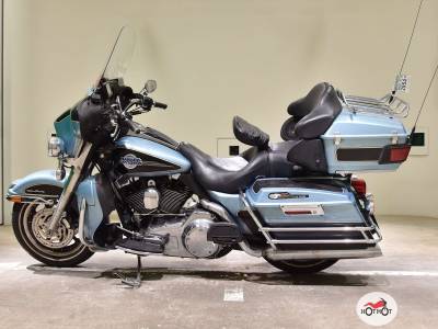 Мотоцикл HARLEY - DAVIDSON Electra Glide 2007, СИНИЙ пробег 47512