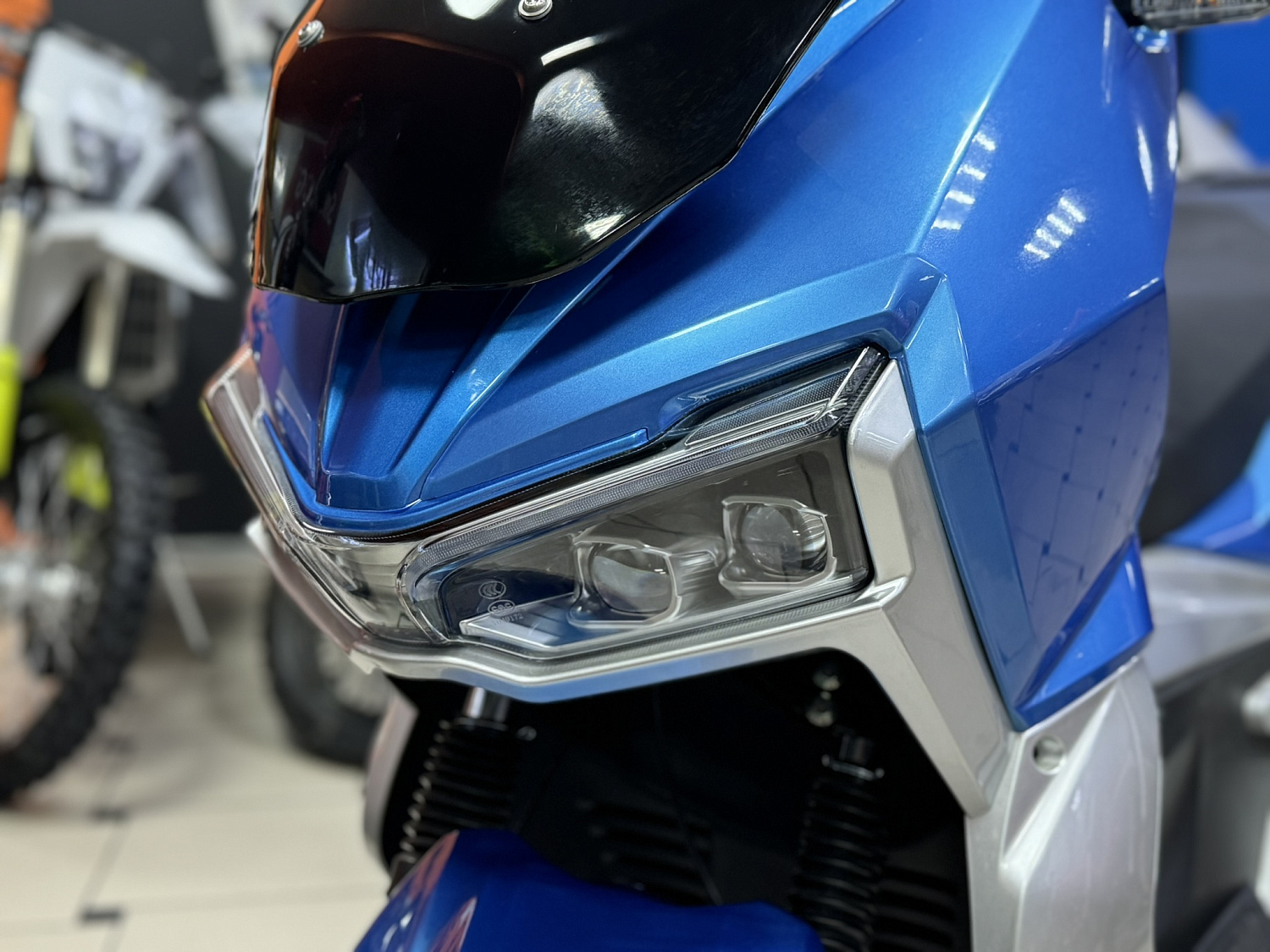 Скутер Мотомир TRACER ADV 50cc (125) синий