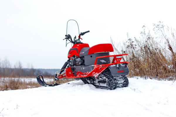 Снегоход Irbis (Ирбис) Dingo T200 (Ирбис Динго Т200) чёрный/красный с ПСМ | Мототека