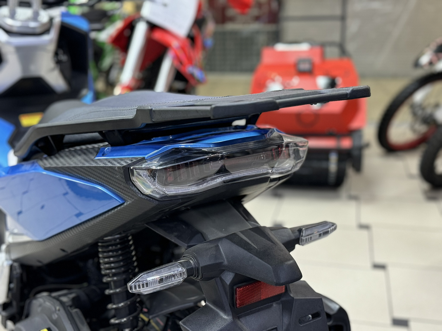 Скутер Мотомир TRACER ADV 50cc (125) синий