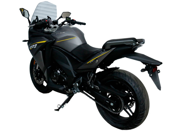Мотоцикл дорожный CYCLONE (Циклон) RG401 (SR400GS - B) 2024 серый с ПТС | Мототека