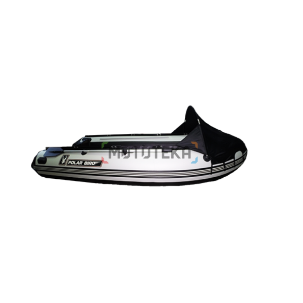 Тент носовой для лодки Polar Bird (Полярная Птица) серии Merlin чёрный | Мототека
