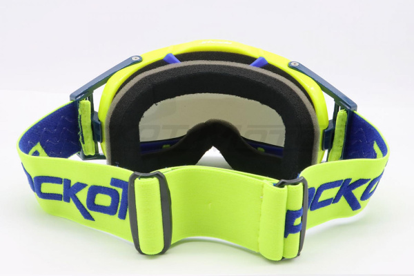Мотоочки кроссовые ROCKOT (Рокот) RM - 391 (желтый - синий/синяя, REVO, Dual Lens, Anti - Scratch/Anti - Fog) | Мототека Мотоочки кроссовые ROCKOT (Рокот) RM - 391 (желтый - синий/синяя, REVO, Dual Lens, Anti - Scratch/Anti - Fog) | Мототека