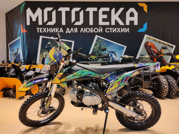 Питбайк SSSR (СССР) CORE SA Blue Green Monster. арт. SCRECB015EGH3 | Мототека