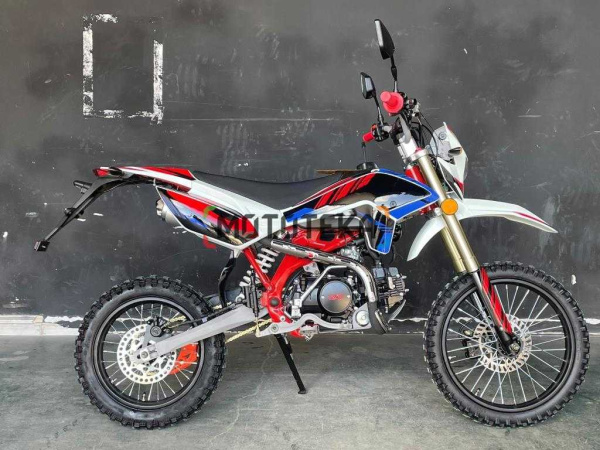 Питбайк Мотомир X - MOTOS RX 125 17/14 чёрный/красный | Мототека
